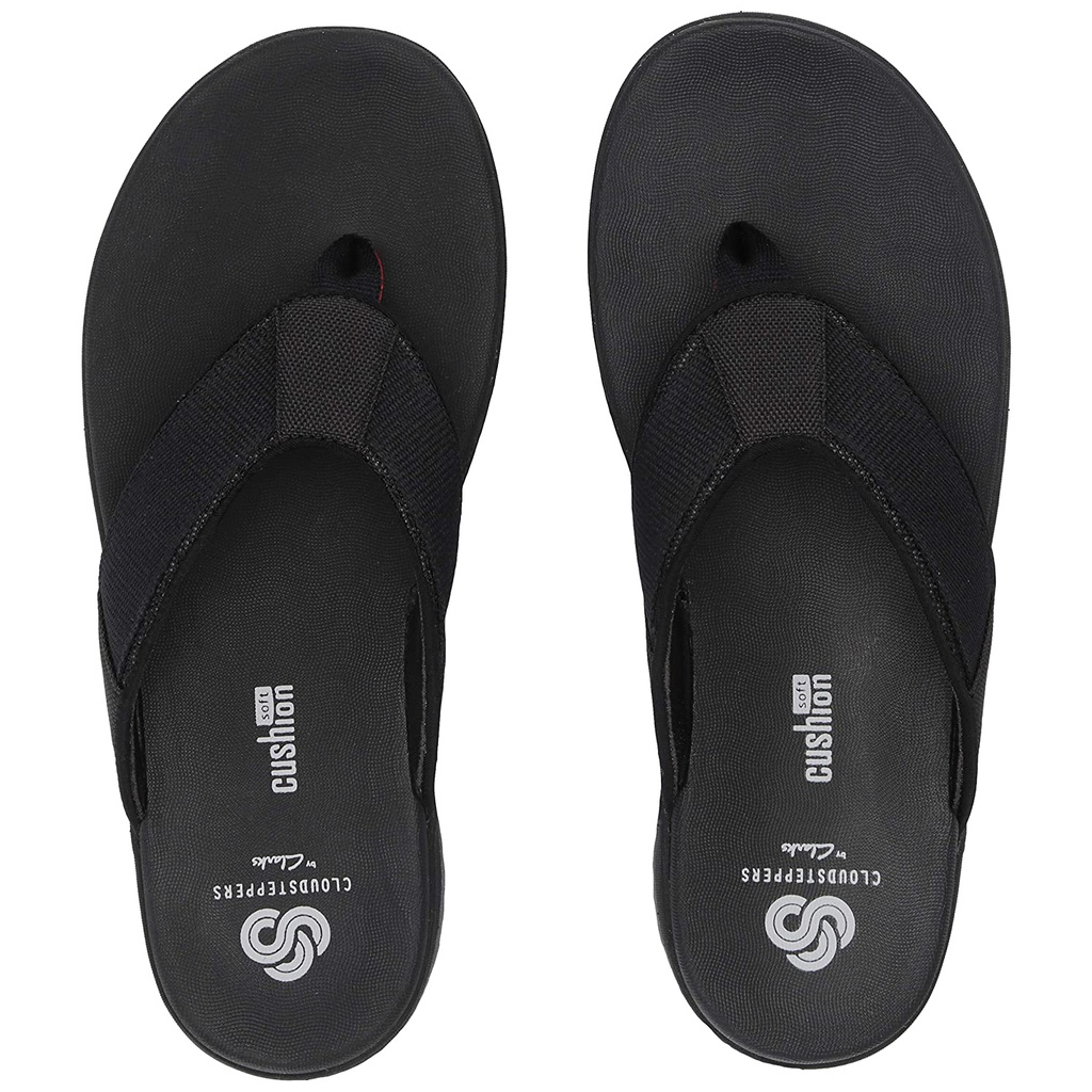 Clarks step flow online slippers